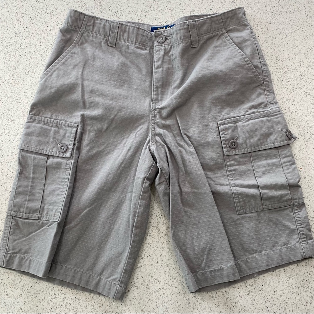 Boys Ralph Lauren Cargo Chino Shorts - Size 14